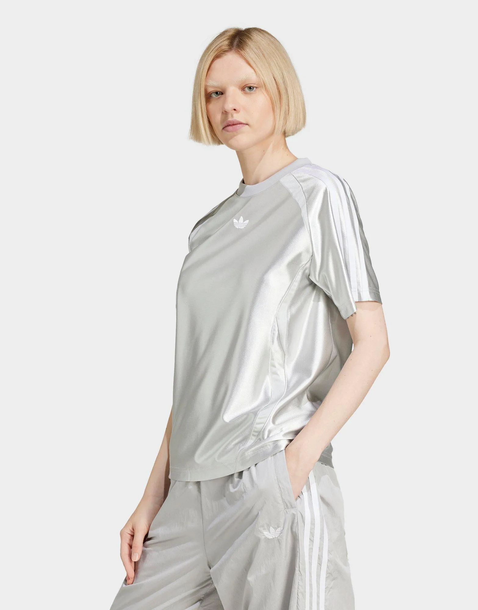 Long sleeved warmth Easygoing Wear Adicolor Teamgeist T-Shirt