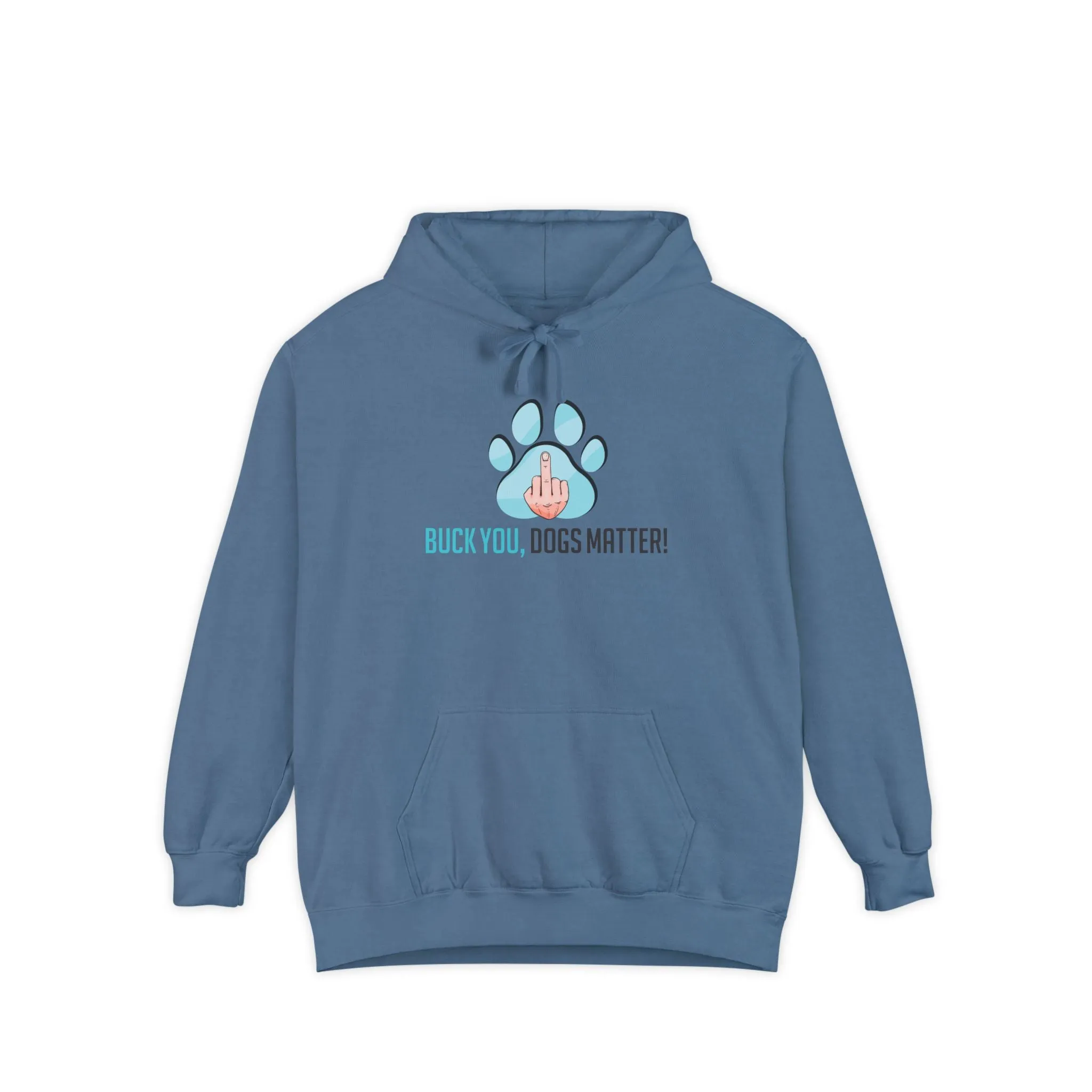 Warm Hues Unisex Garment-Dyed Hoodie