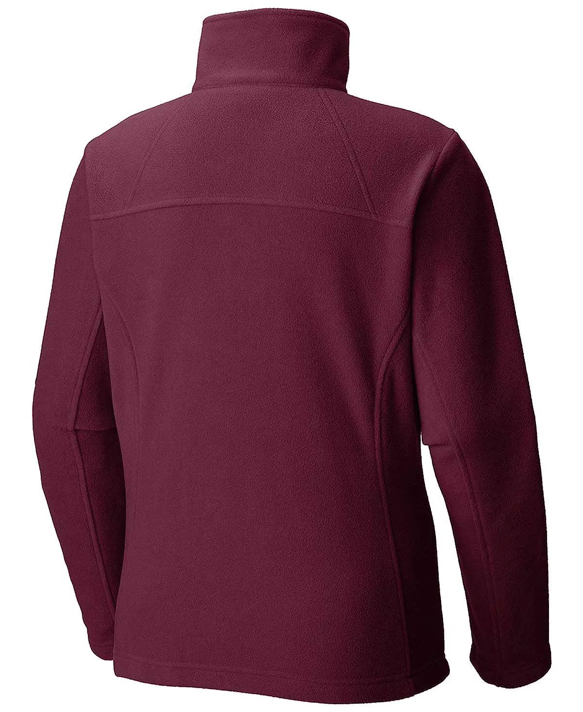 Kinetic Back Ventilation Columbia Women Red Fast Trek II Full Zip Fleece Jacket