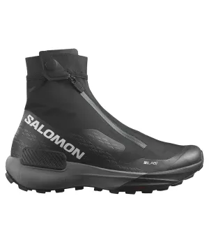 S/LAB Genesis Spine running in a rope bridge area shoes shoe width