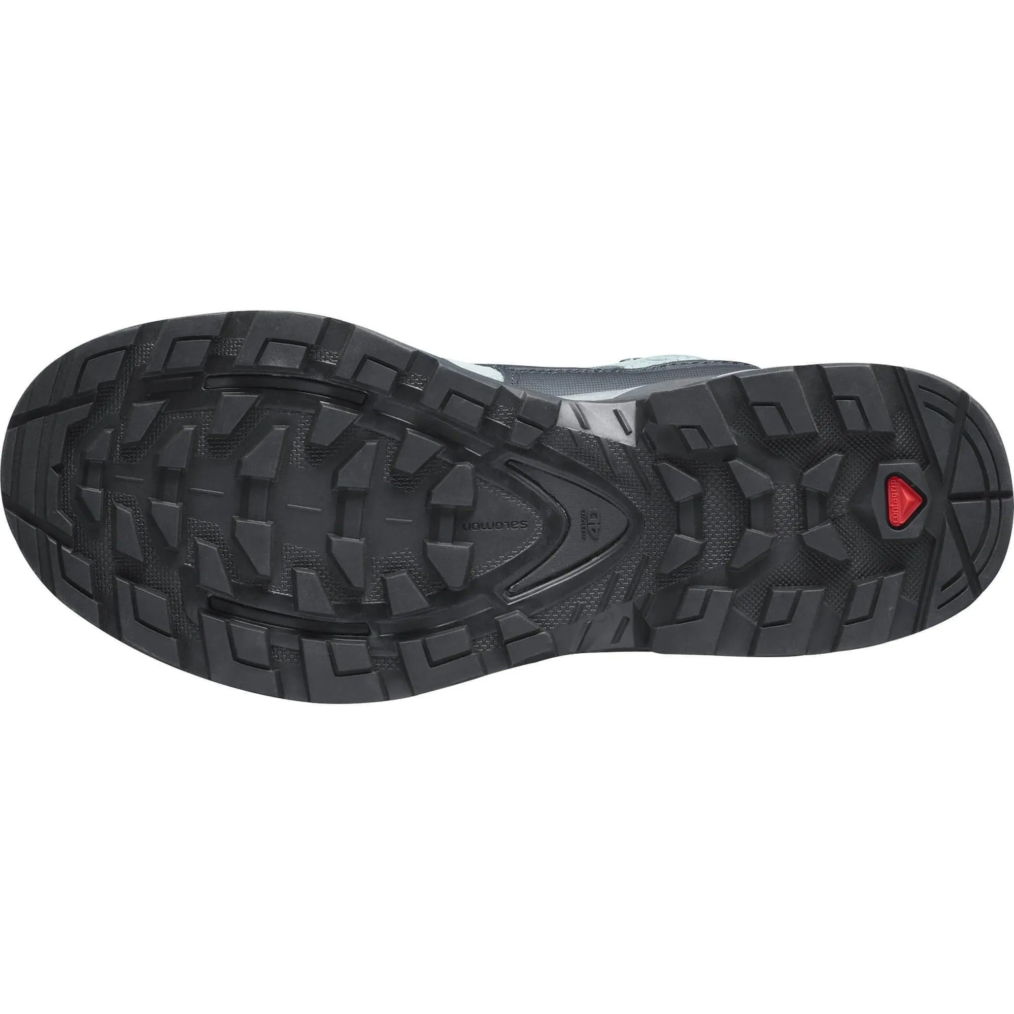 Stretchable Salomon Quest 4 GORE-TEX Womens Walking Boots - Grey