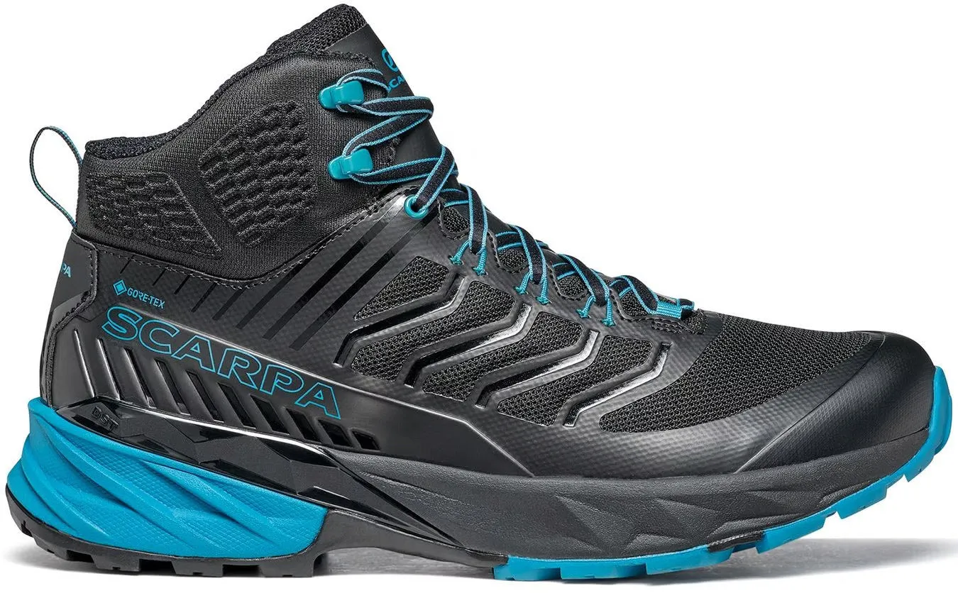 Scarpa Rush Mid GORE-TEX Walking Boots - Black Love Path Moisture Management Technology