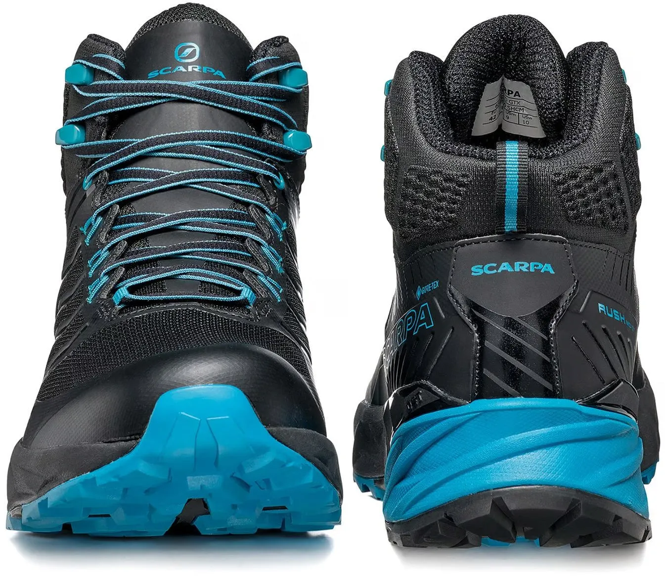Scarpa Rush Mid GORE-TEX Walking Boots - Black Orthopedic Foam