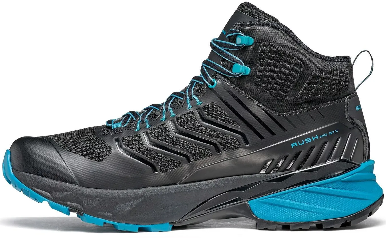 Outfit Key Bright Gold Scarpa Rush Mid GORE-TEX Walking Boots - Black