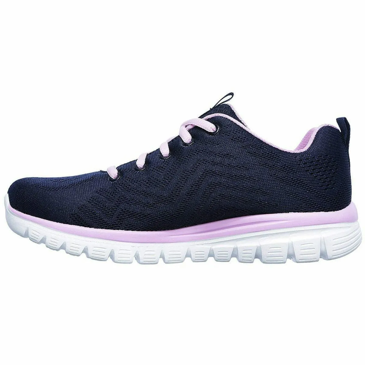 Beach Fun Skechers Graceful Womens Training Shoes - Navy