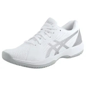 Asics Women's Solution Swift FF - White/Pure Silver Seamless construction Anti Slip