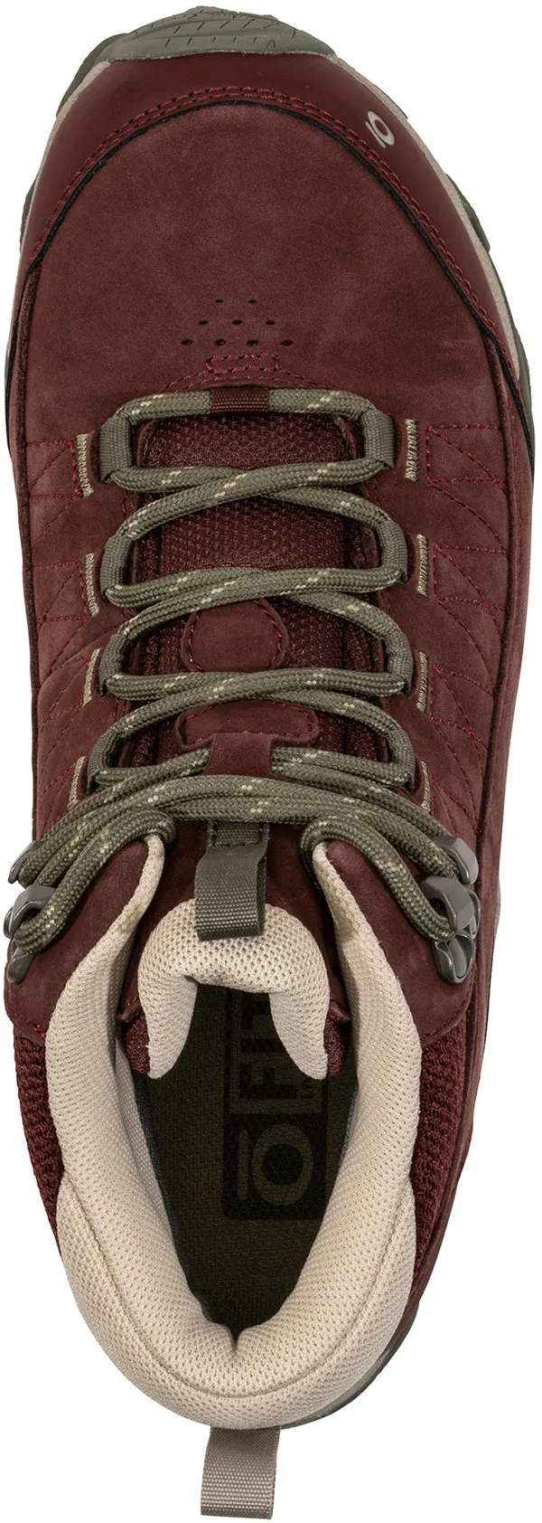 OBOZ 72002-487 Women's Ousel Mid Waterproof Rainforest Trek
