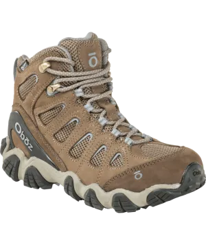 Oboz Women's SAWTOOTH MID BDRY Brindle / Tradewinds Blue Storm Ready