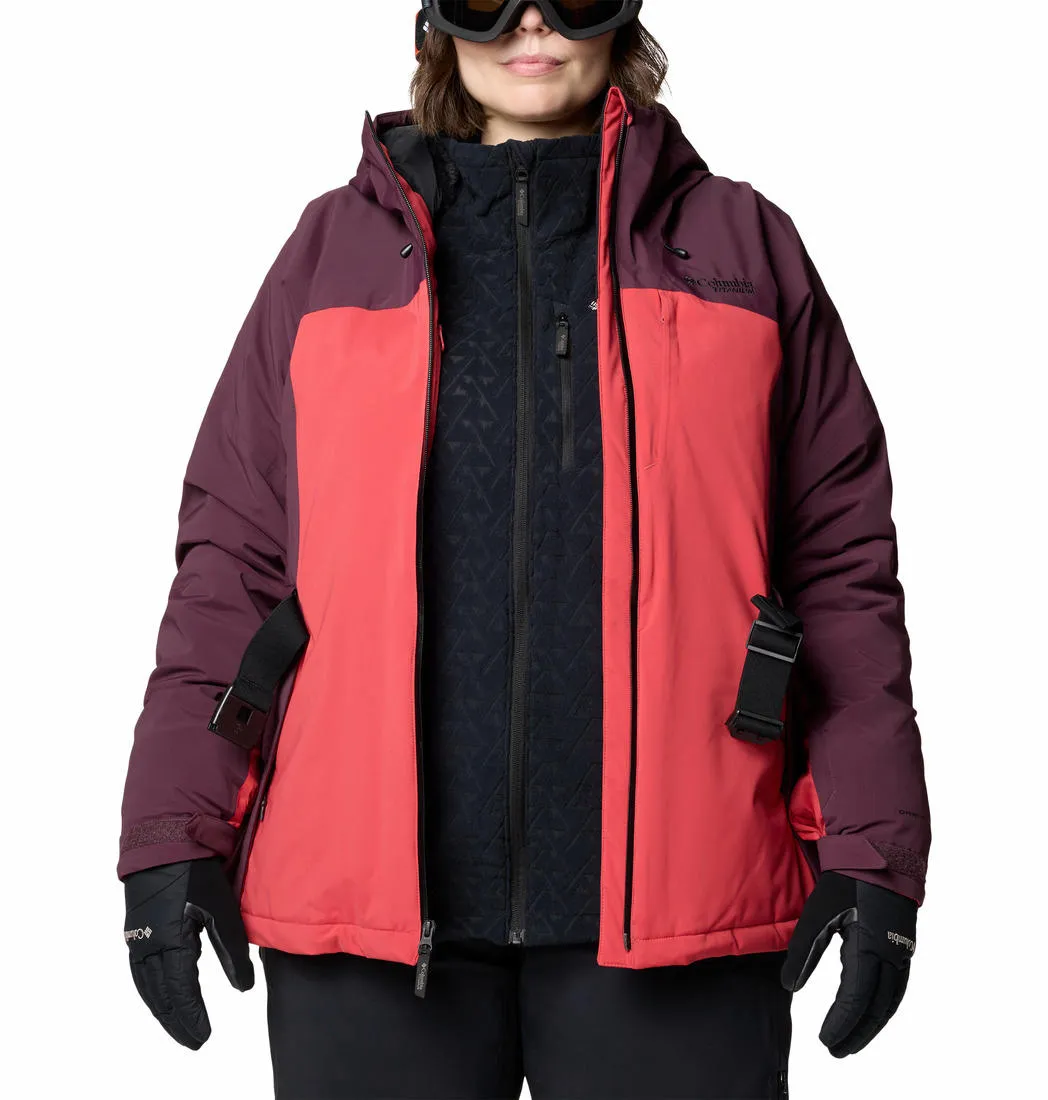 multi-color Columbia Women Red Cirque Bowl Insulated Jacket