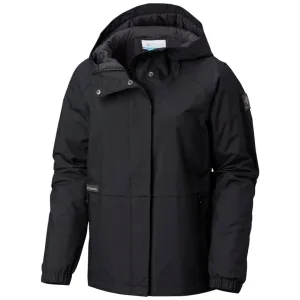 Columbia Women Black Helvetia Heights Jacket Durable Outerwear