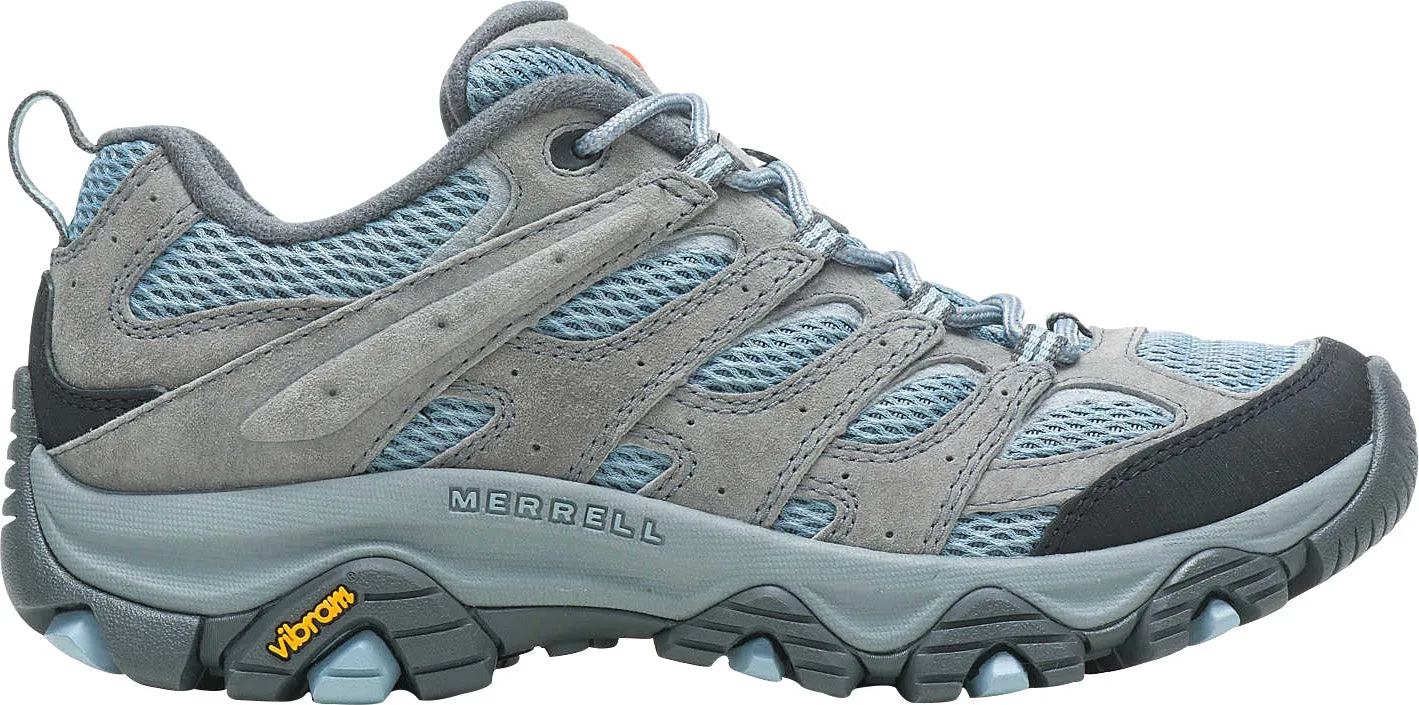 Run Free Flexible Fit Frequent Travelers Merrell Moab 3 Womens Walking Shoes - Grey