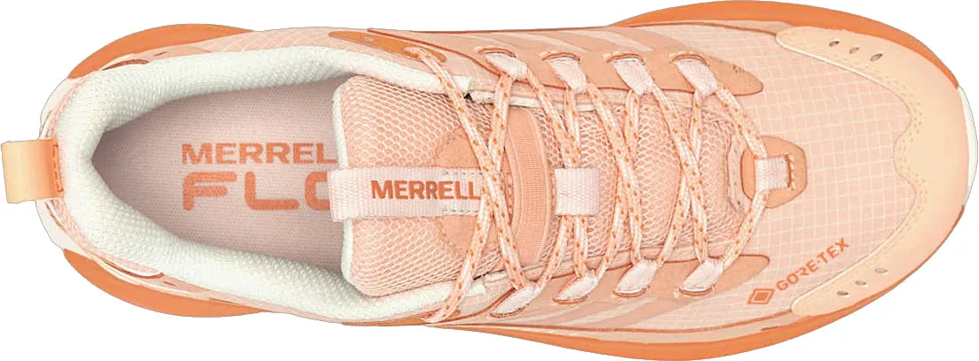 Merrell Moab Speed 2 GORE-TEX Womens Walking Shoes - Orange Black Edge Hygiene Coating
