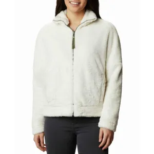 Columbia Women White Bundle Up Full Zip Fleece Occasion Surfer