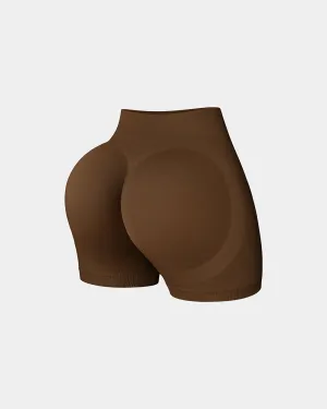 Non Restrictive Waistband One-Piece High Waist Shorts
