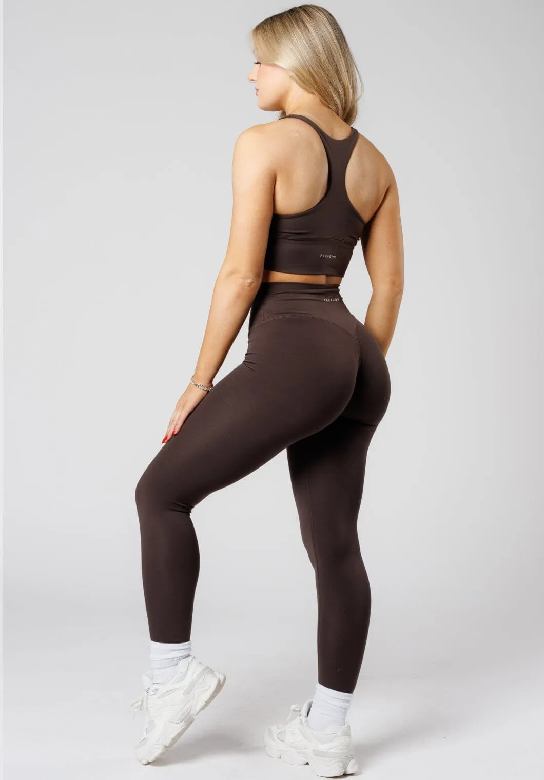 Slim Stretch Chic Performance Reluna Original Sculptseam? Plus Legging Espresso