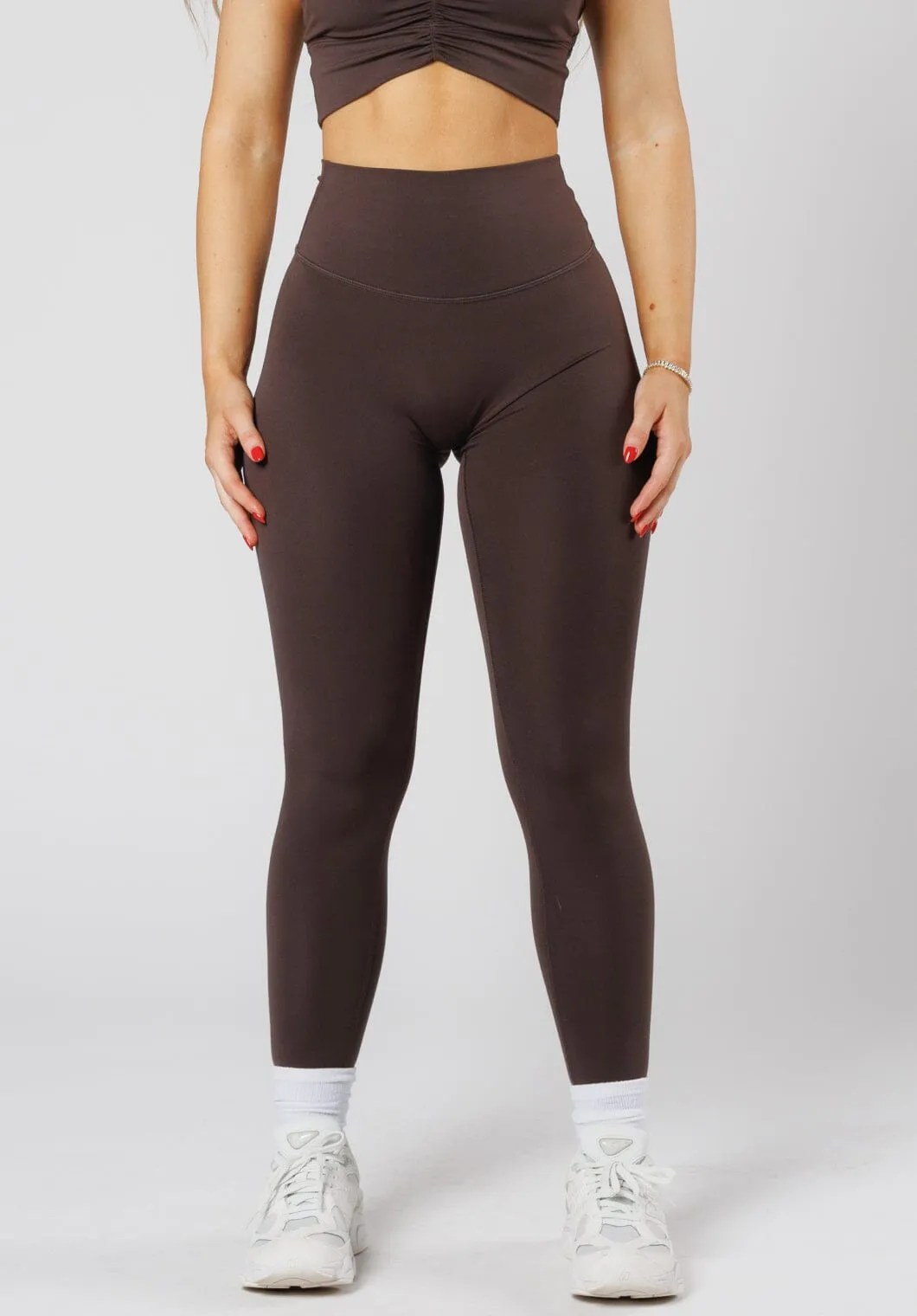 Reluna Original Sculptseam? Plus Legging Espresso Flattering Waist Fit