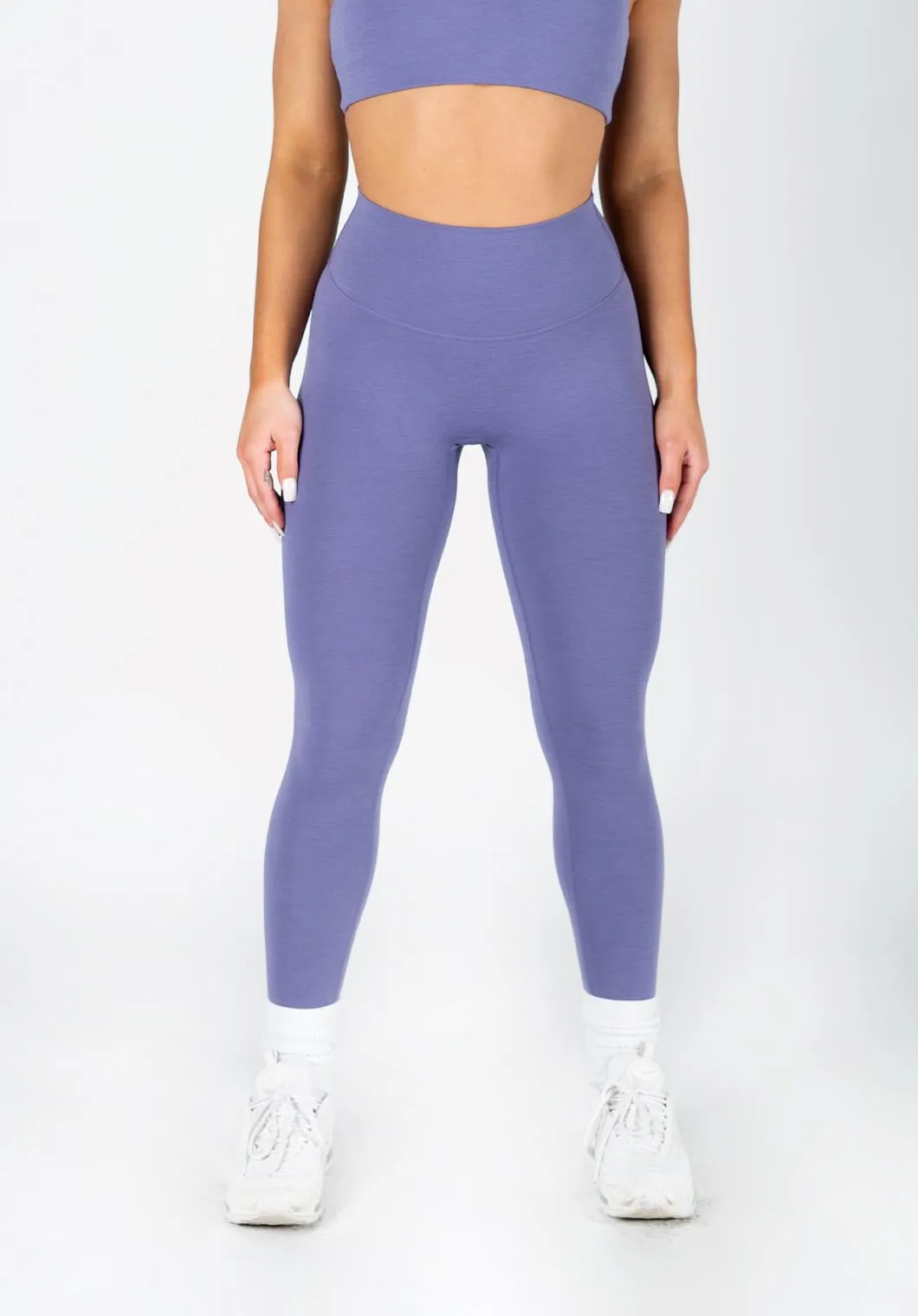 Reluna Spacedye Original Sculptseam? Legging Purple Static Base Layer