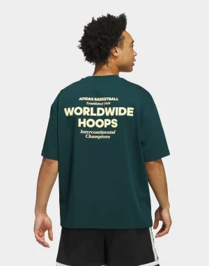 Worldwide Hoops GFX T-Shirt (Unisex) GarmentDyedTexture Fashion-Forward