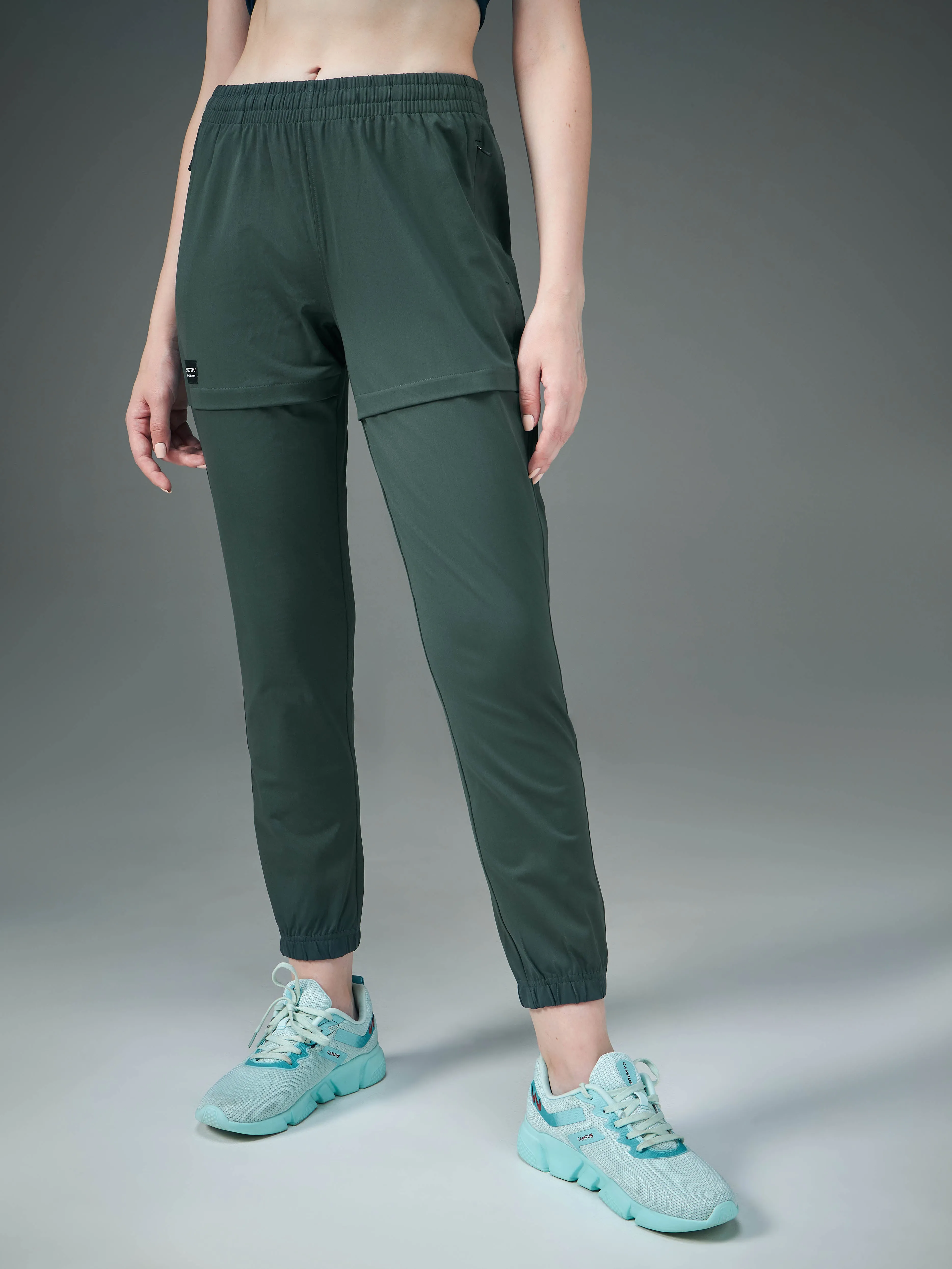 Women Solid Relax Fit Joggers with DURACOOL  Active Movement