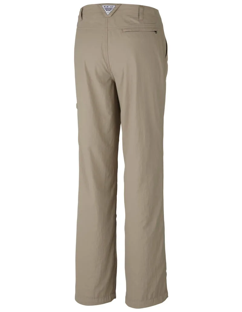 Columbia Women Beige Aruba Roll Up Pant (Sun Protection) Temperature Regulating Fabric