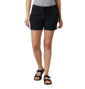 Columbia Women Black Anytime Outdoor Short (Sun Protection) DurableStitching