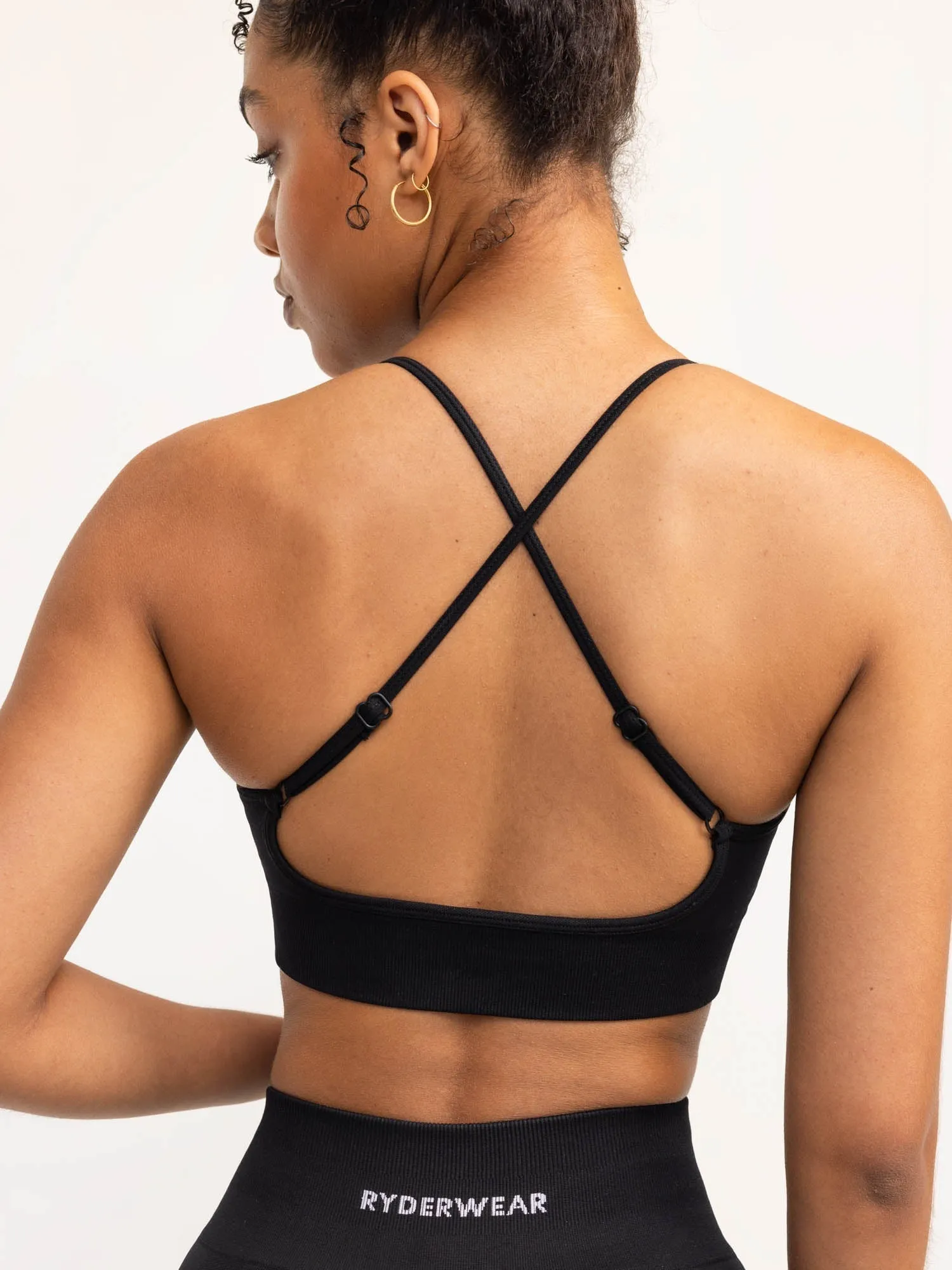 Tension Dispersion System Lift 2.0 Seamless Sports Bra - Black