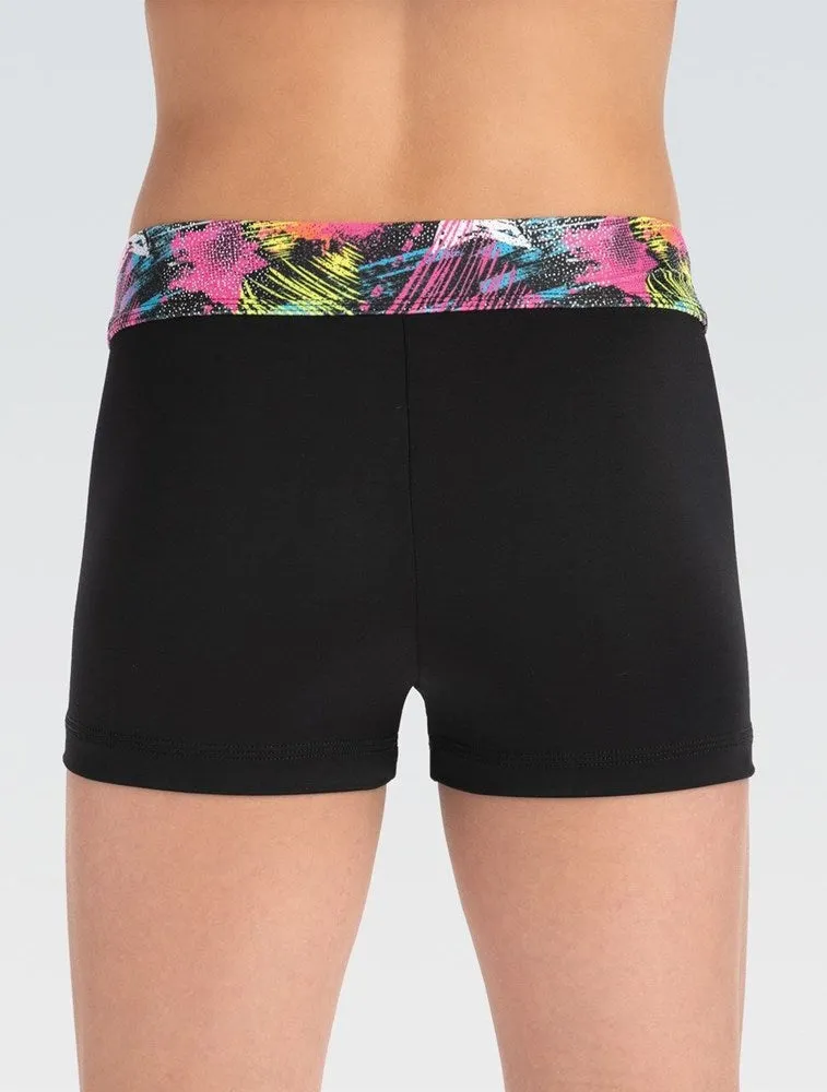 Dance wear Sleek Cut Vibrant Nights Shorts