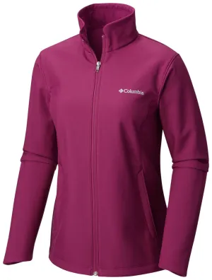 Columbia Women Purple Kruser Ridge Softshell All Daywear Easy Zip