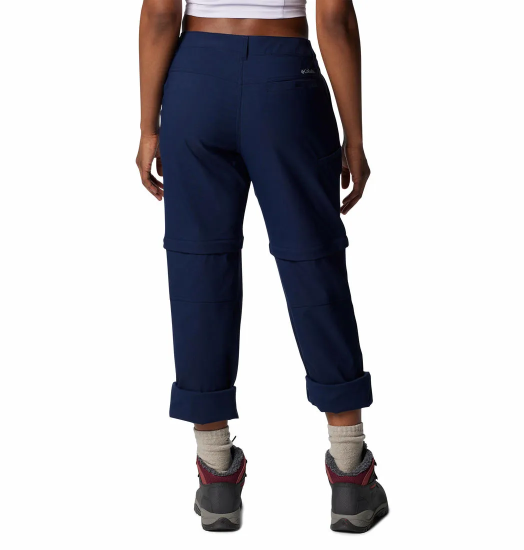 Active Fit Columbia Women Blue Leslie Falls Convertible Pant