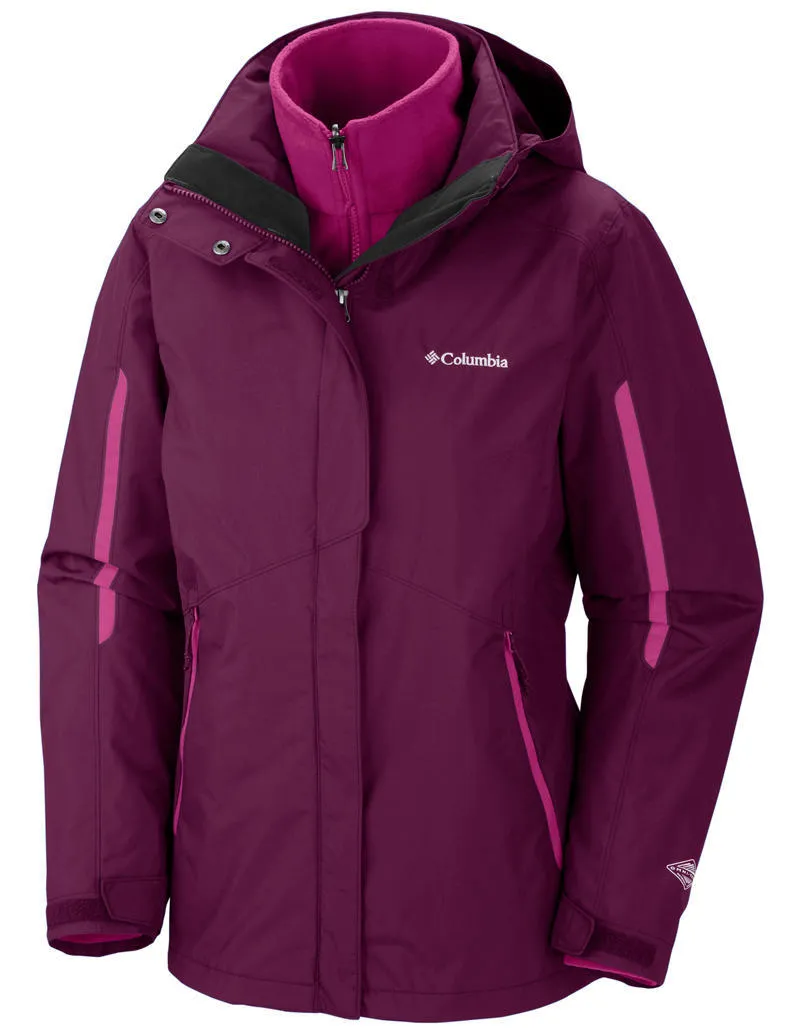 activity Columbia Women Purple Bugaboo Interchange Jacket