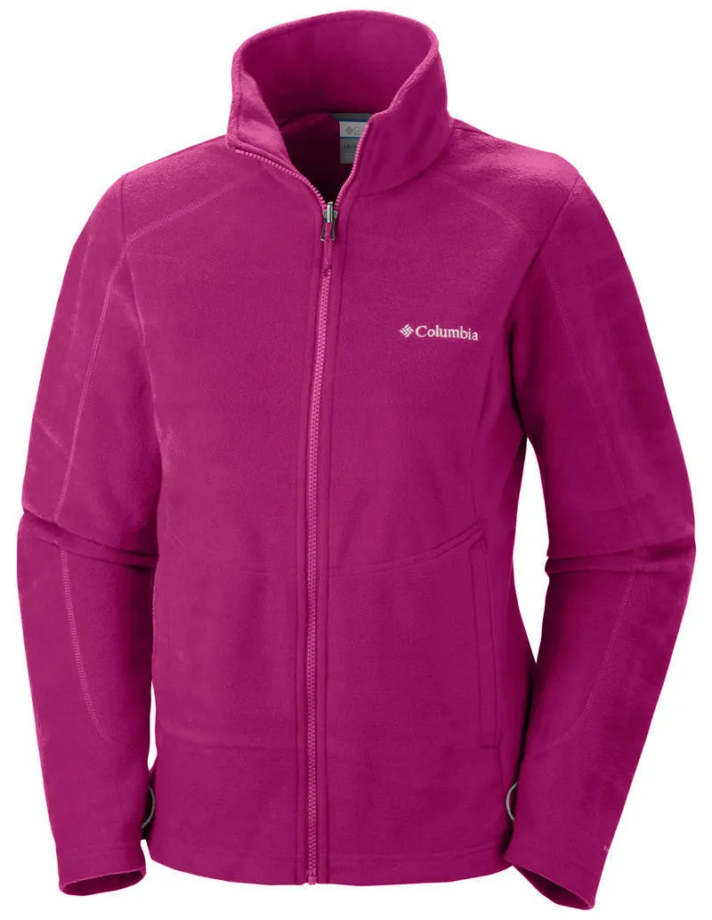 Columbia Women Purple Bugaboo Interchange Jacket Anti Static Finish Thermal Shield