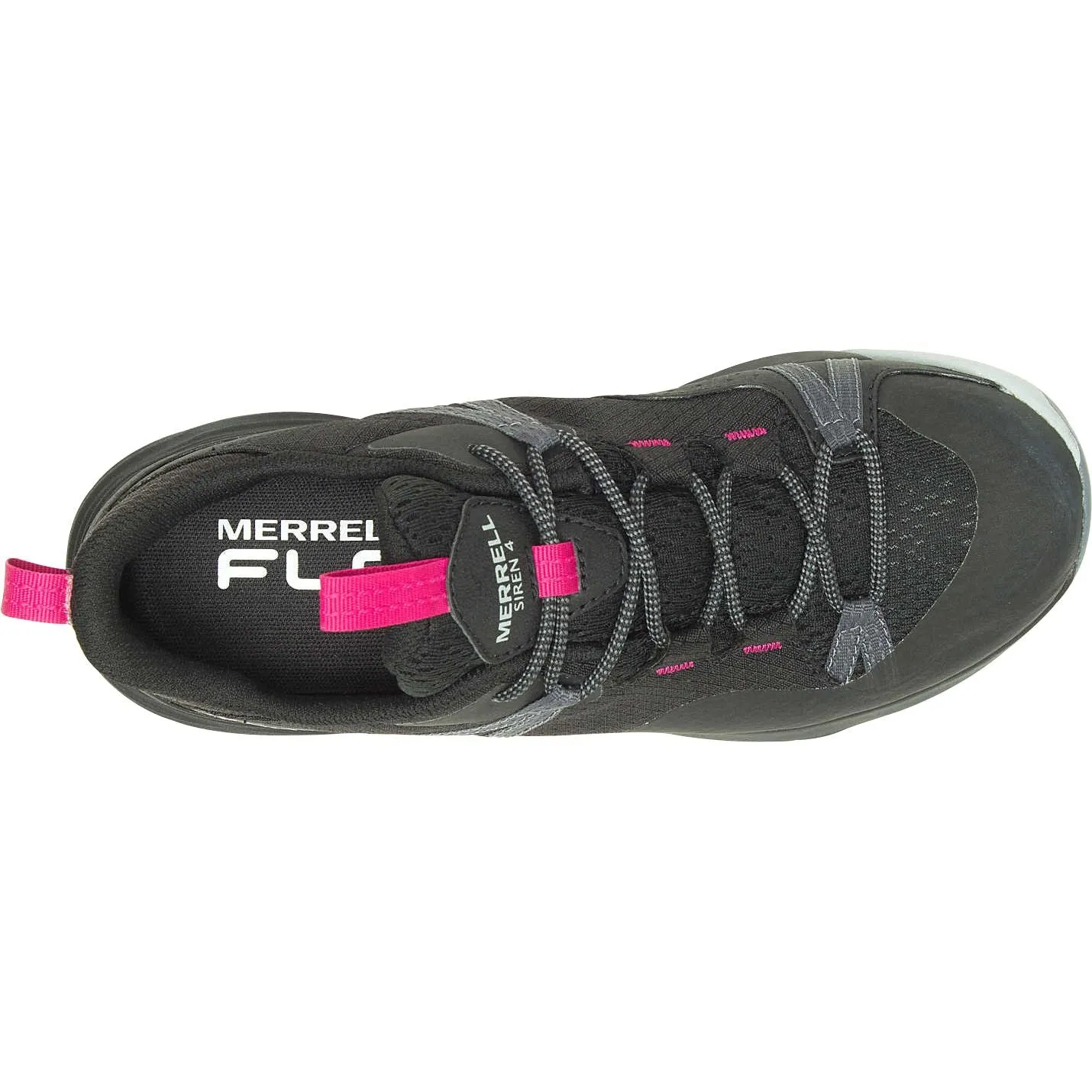 Wet Land Leg Slim Merrell Siren 4 GORE-TEX Womens Walking Shoes - Black