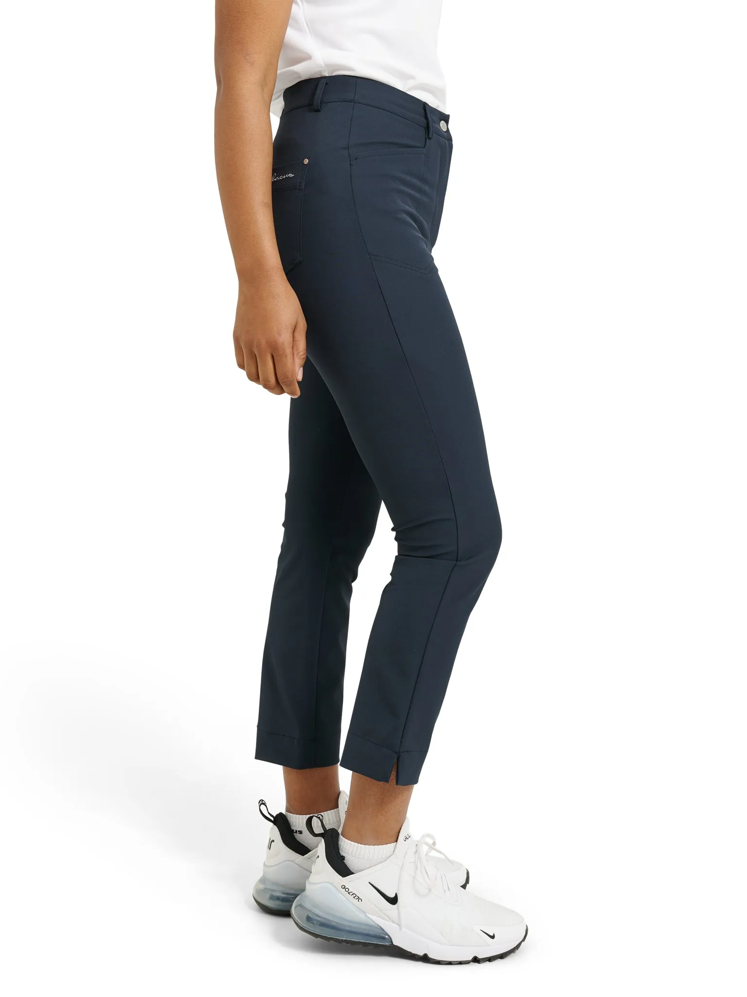 lightweight pants Four Way Stretch Women Elite 7/8 trousers ( high waist)-4-ways stretch