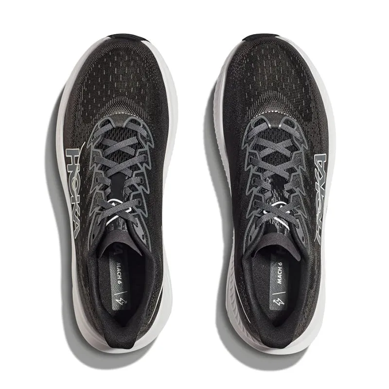 Dual Density Foam Layers spring fresh Women's Mach 6 Black/White