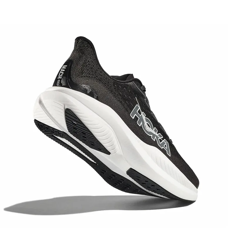 Women's Mach 6 Black/White Sole Soft Party Mood