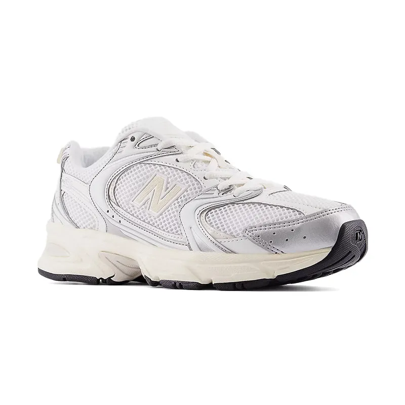 Slip Resistant Modern Commuters Comfort toe Women's 530 Silver Metallic/Linen