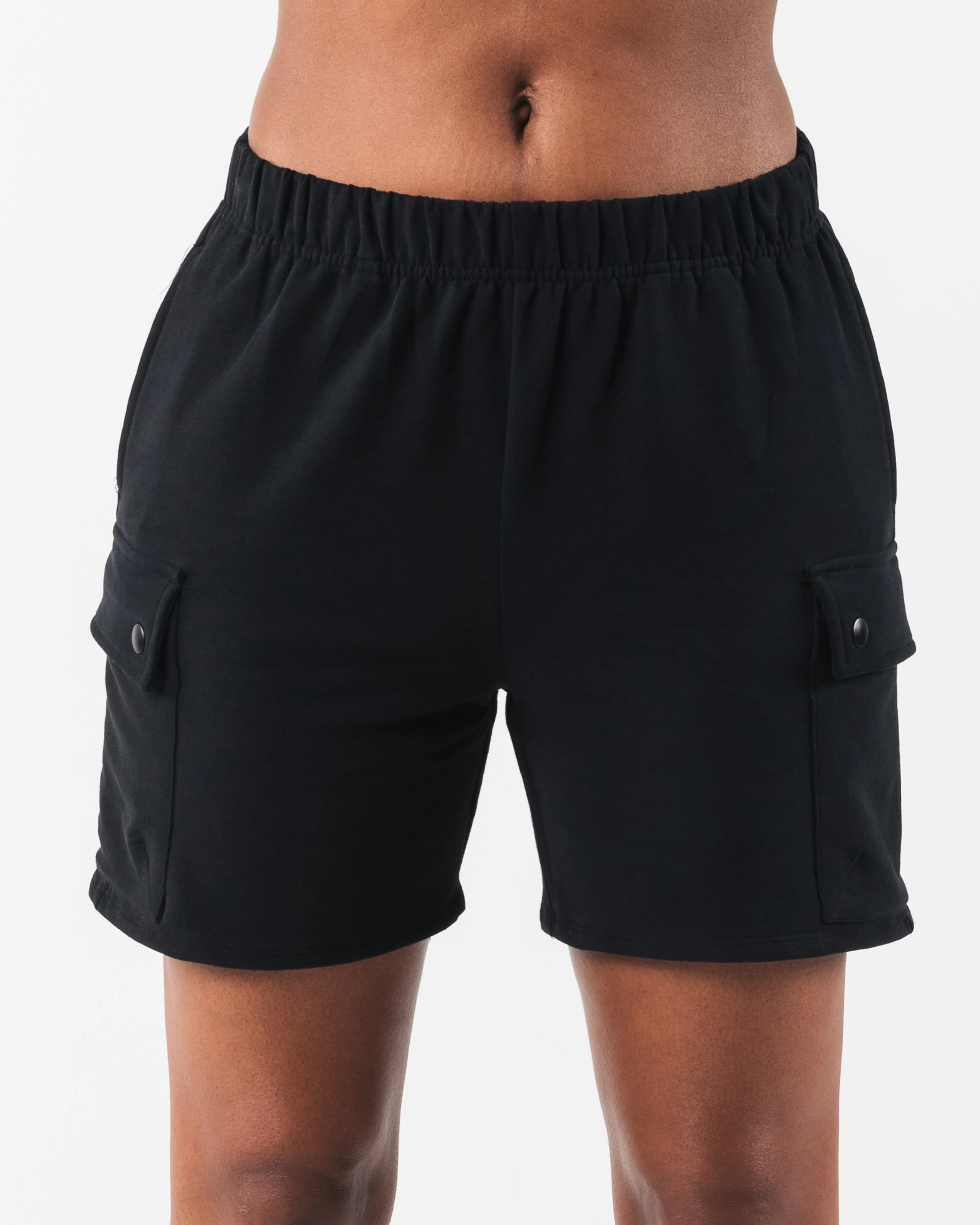 Cargo Short - Black Chill Vibe FasteningLoops