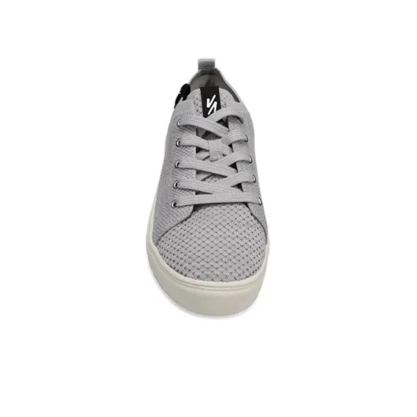 heel - support - mechanism - firmness shoes streamlined shoes Rival Women's Ace Knit Light Grey