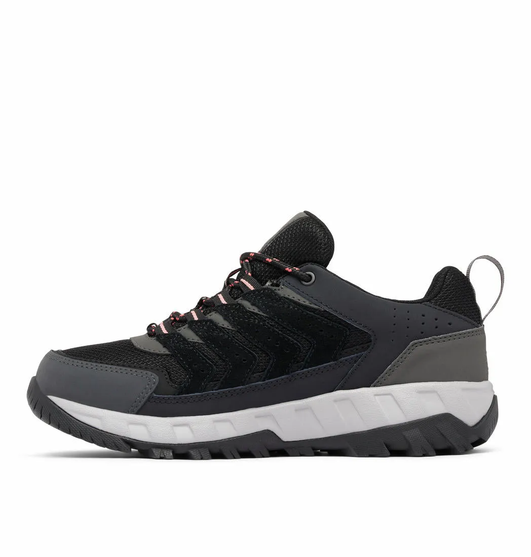 Columbia Women Black STRATA TRAIL LOW WP Grip Support