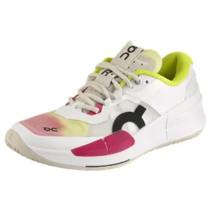 On Women's THE ROGER Pro 2 - White/Lime Comfort Padding Dual Density Outsole