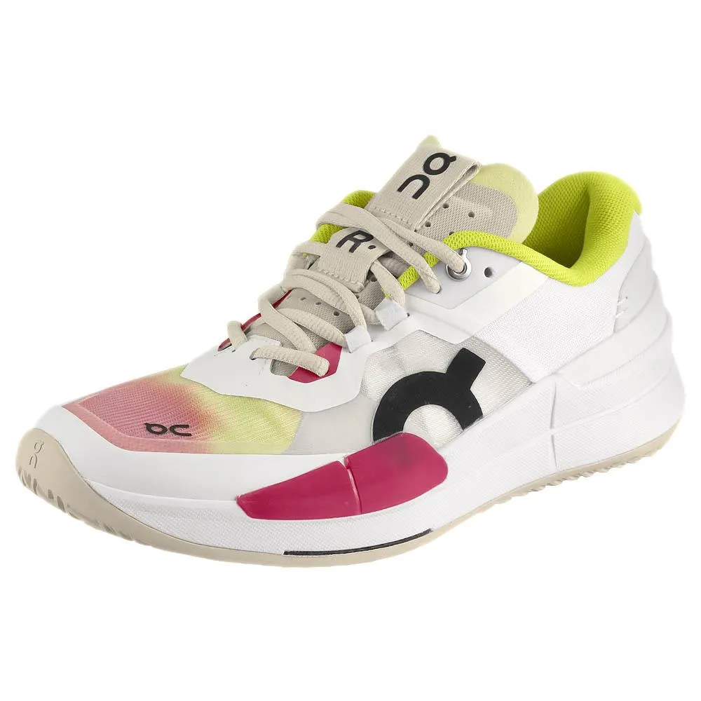 On Women's THE ROGER Pro 2 - White/Lime Comfort Padding Dual Density Outsole