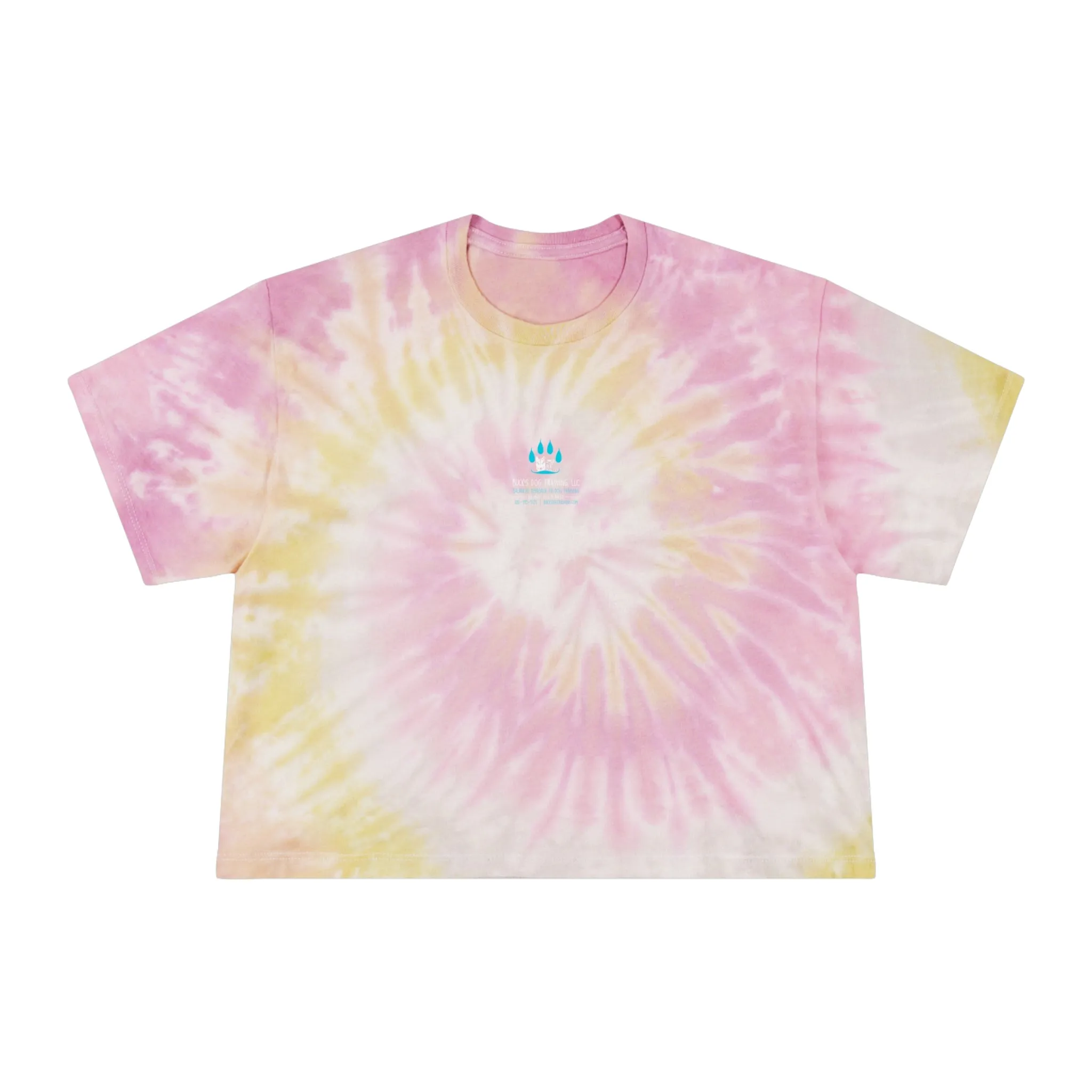 Weekend Comfort Wear Women's Tie-Dye Crop Tee