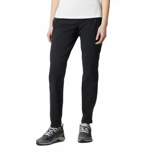 MeshPanel Hiking pants Columbia Women Black Back Beauty II Slim Pant (Sun Protection)