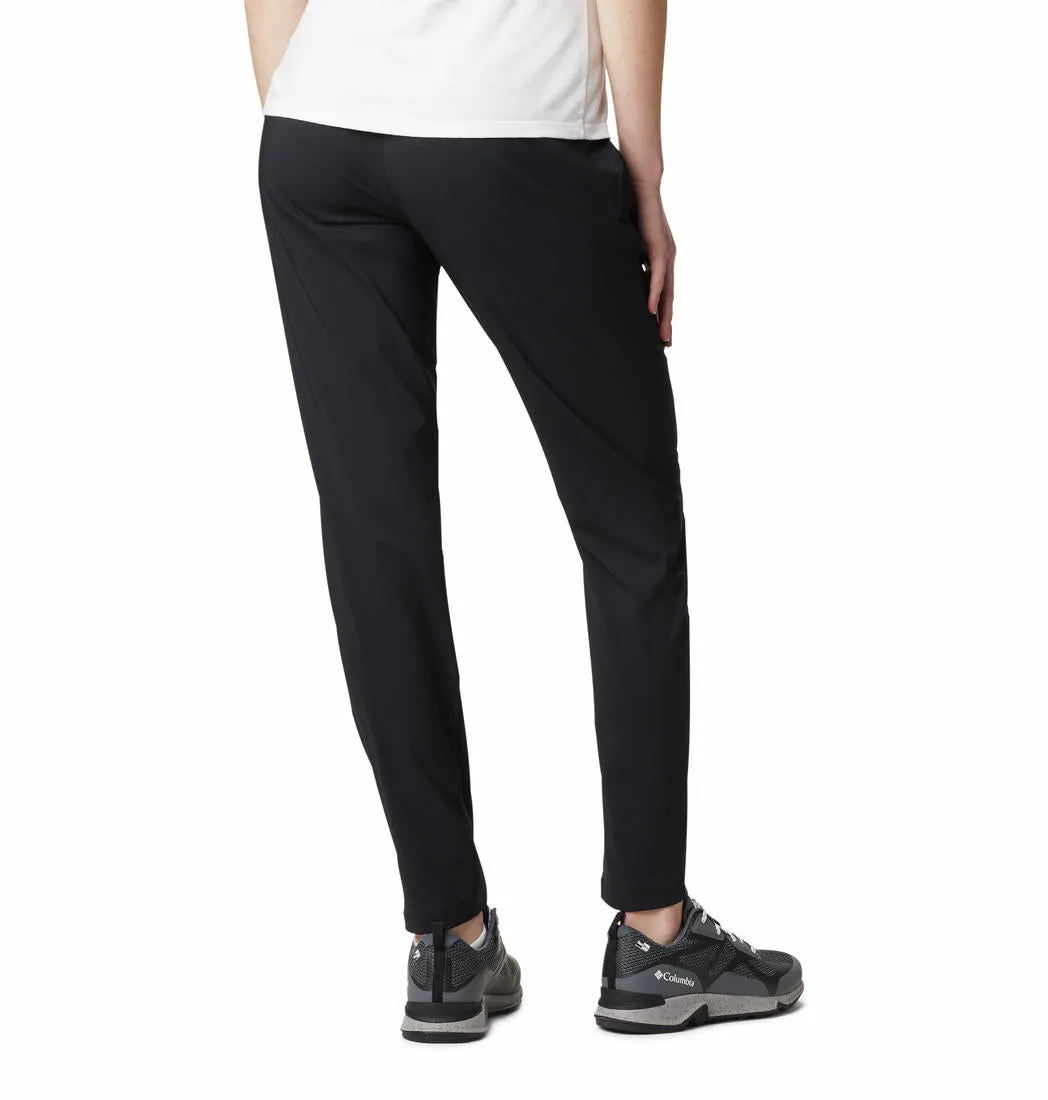 Lightweight Columbia Women Black Back Beauty II Slim Pant (Sun Protection)