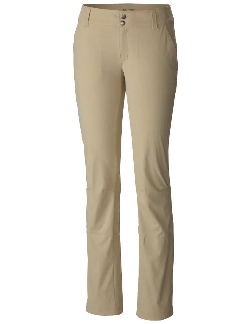 Enhanced Cushioning Tactile Grip Waistband Columbia Women Beige Saturday Trail Pant (Sun Protection)