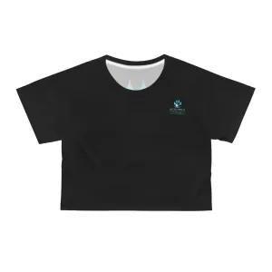 Crop Tee (AOP) Essential Style Wear Easy Wear Option