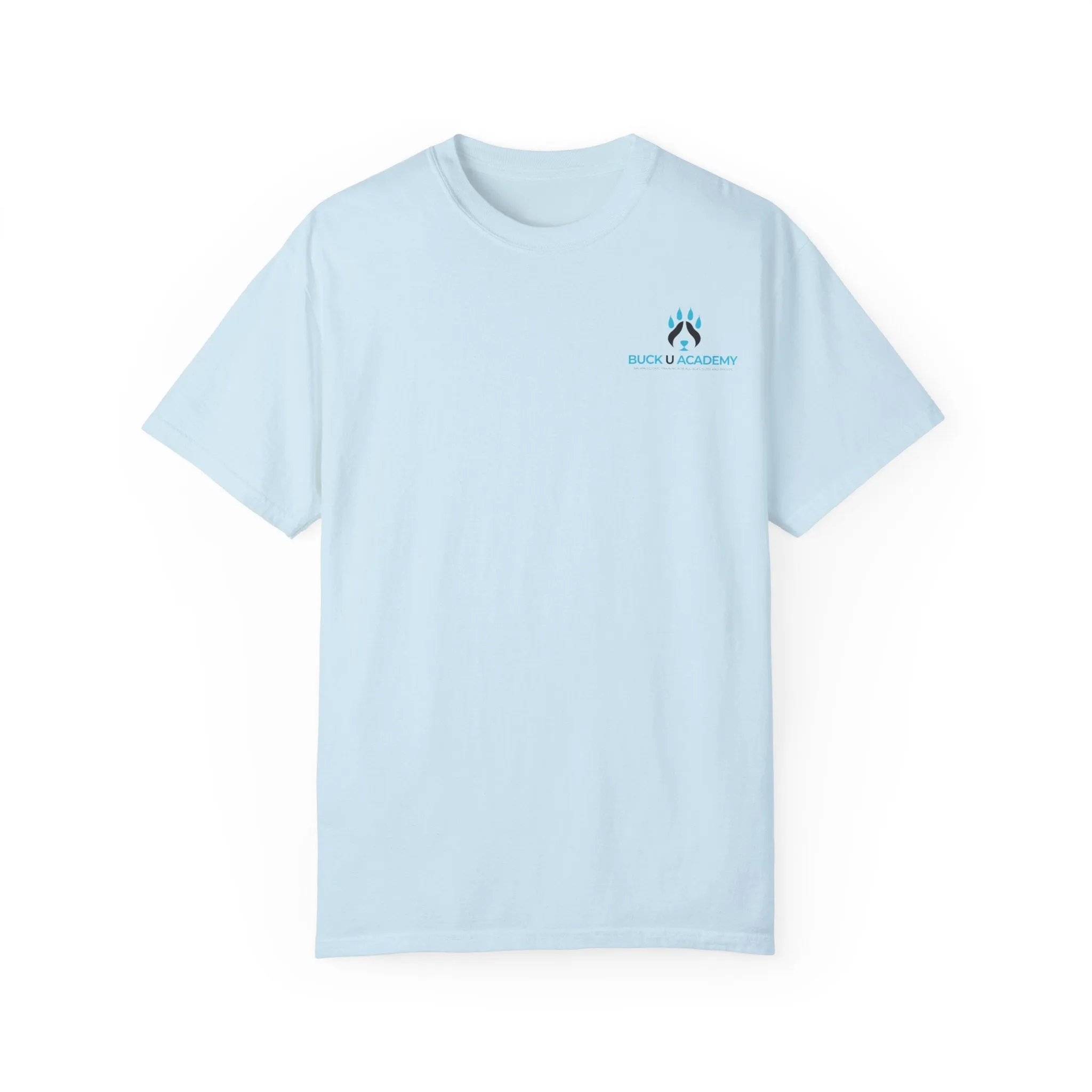 MinimalBranding Travel Light Unisex Garment-Dyed T-shirt