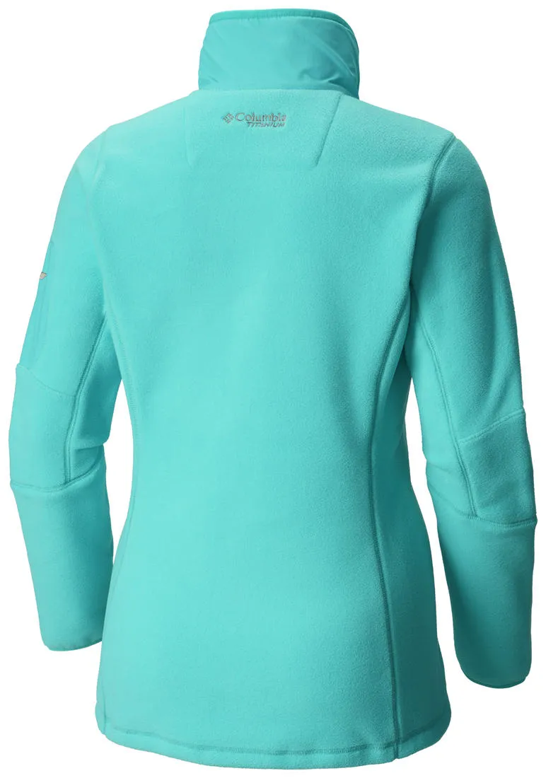 Sleek Comfort Columbia Women Yellow Titan Pass II 2.0 Fleece