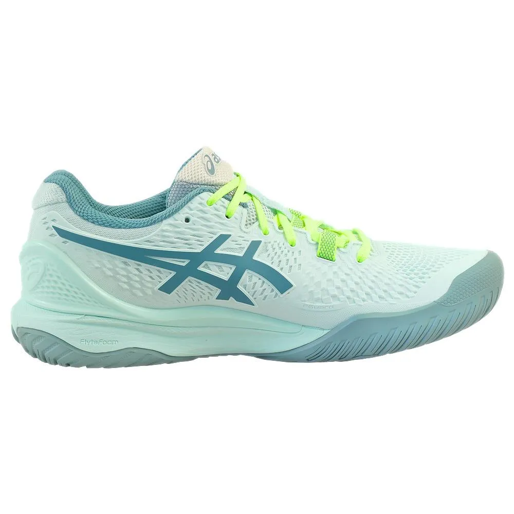 Contoured Footbed Asics Women's Gel-Resolution 9 - Soothing Sea/Gris Blue