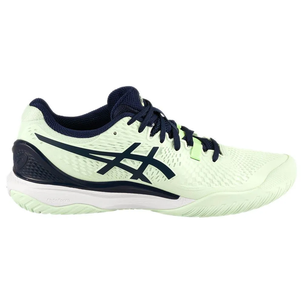Asics Women's Gel-Resolution 9 - Pale Mint/Blue Expanse Foot Protection